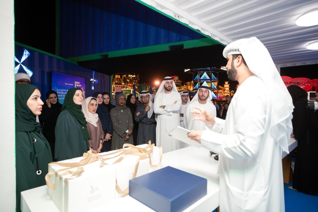 "جانب من فعاليات شهر «الإمارات تبتكر » في دورة سابقة | وام"