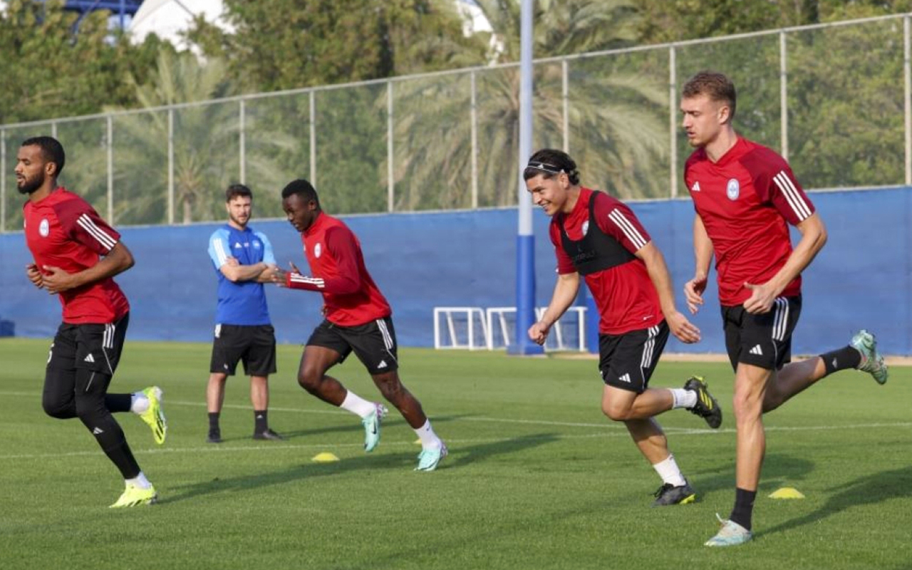 "من تدريبات نادي النصر الأخيرة | البيان"
