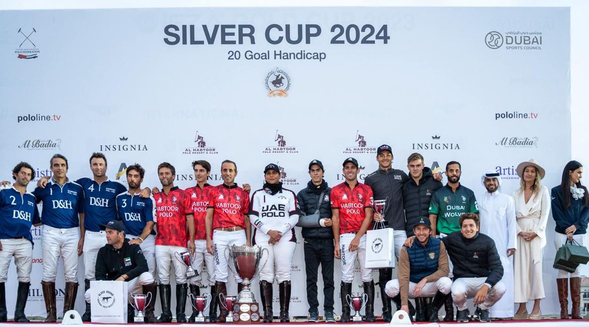 فريق الحبتور بطل كأس دبي الفضية للبولو 2024