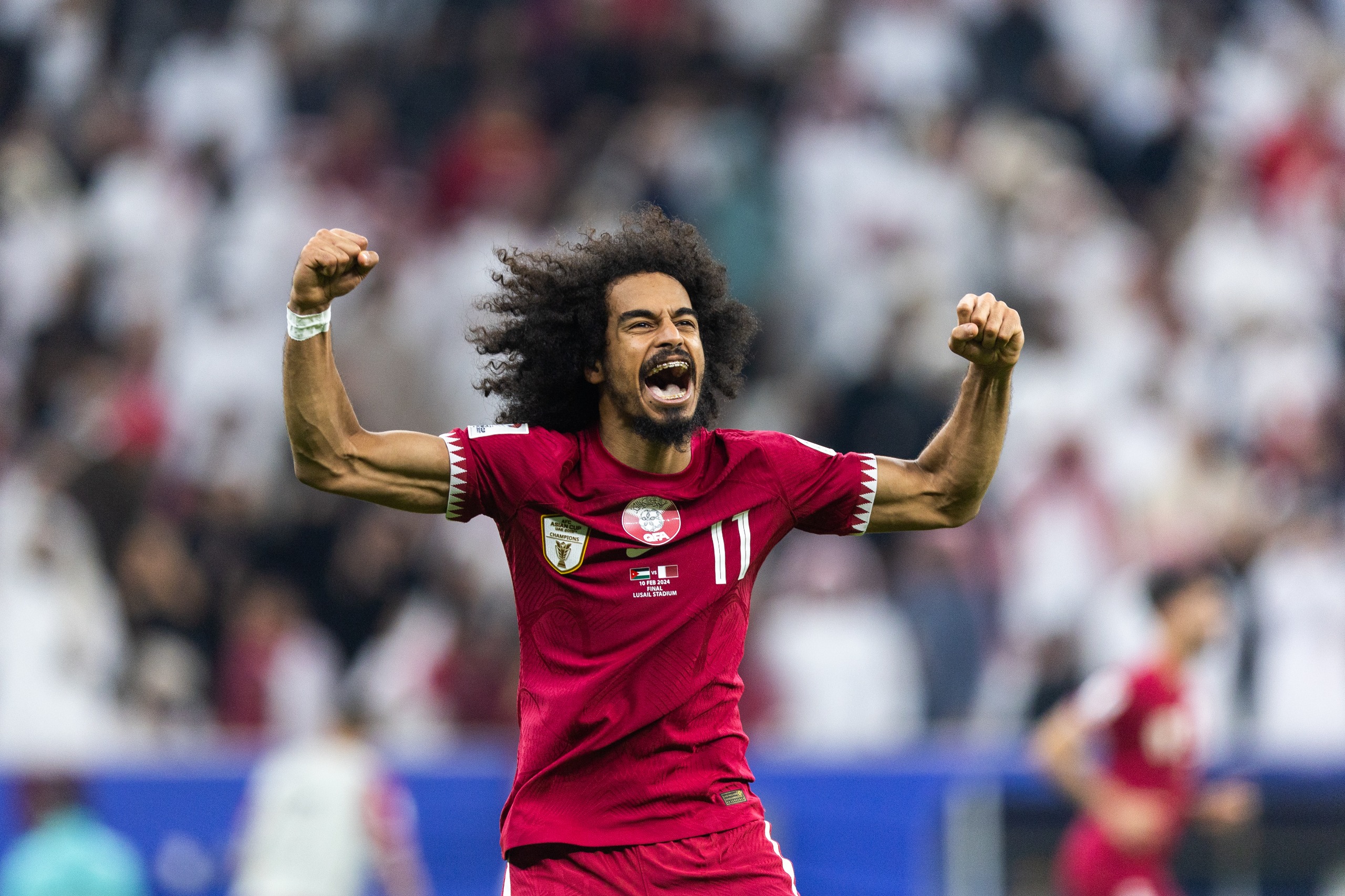 أكرم عفيف ينفرد بقمة هدافي أمم آسيا 2023