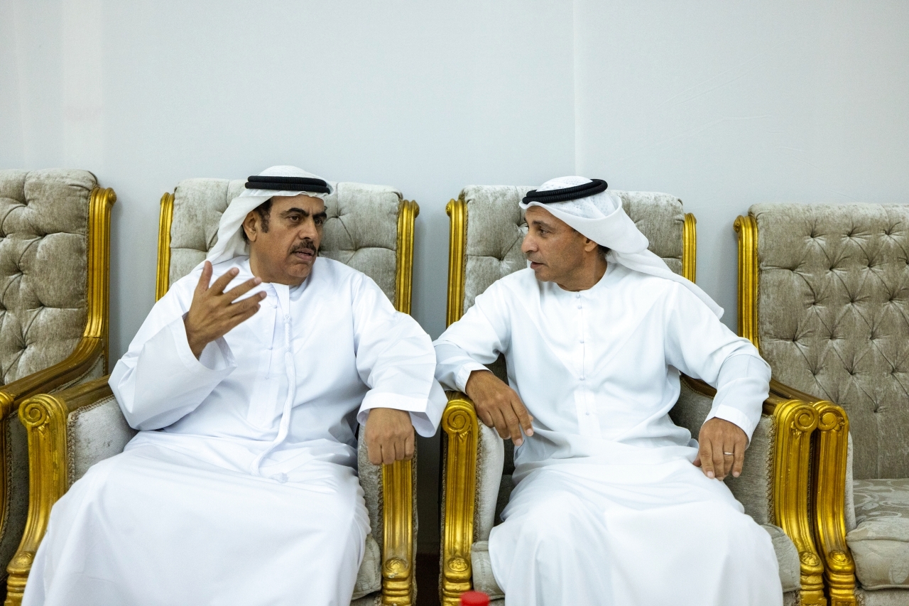 "عبدالله الكرم معزياً أحمد بن الشيخ"