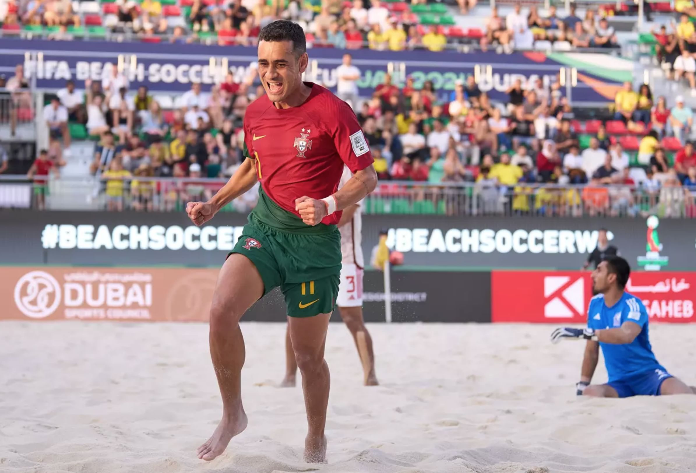مونديال الشاطئية "الإمارات 2024.".. ليو مارتينز هداف دور المجموعات برصيد7 أهداف