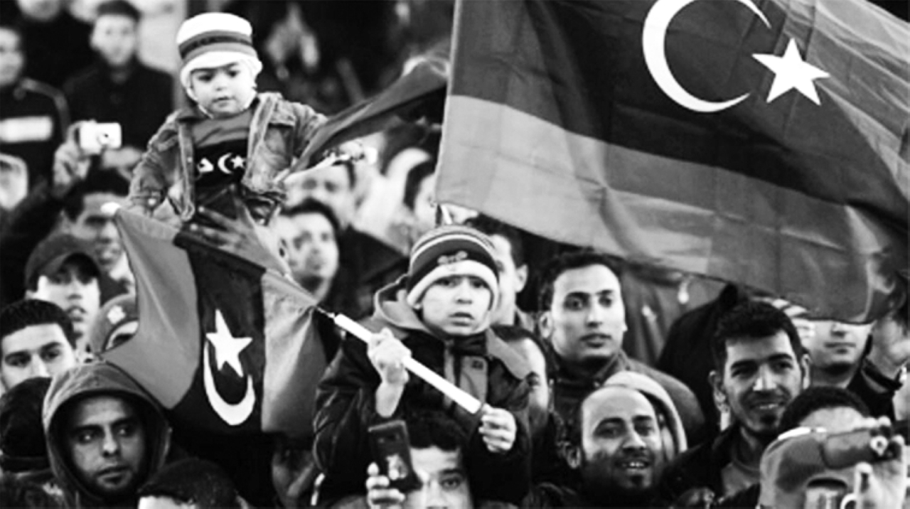 "2011 إنشاء المجلس الوطني الانتقالي في ليبيا إثر اندلاع ثورة 17 فبراير."