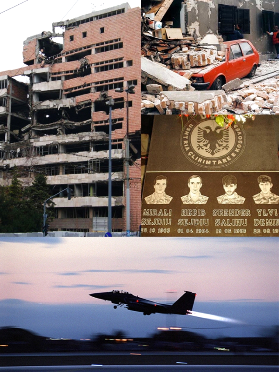 "1998 الشرطة الصربية تبدأ هجوماً مضاداً ضد جيش تحرير كوسوفو وذلك أثناء حرب كوسوفو."