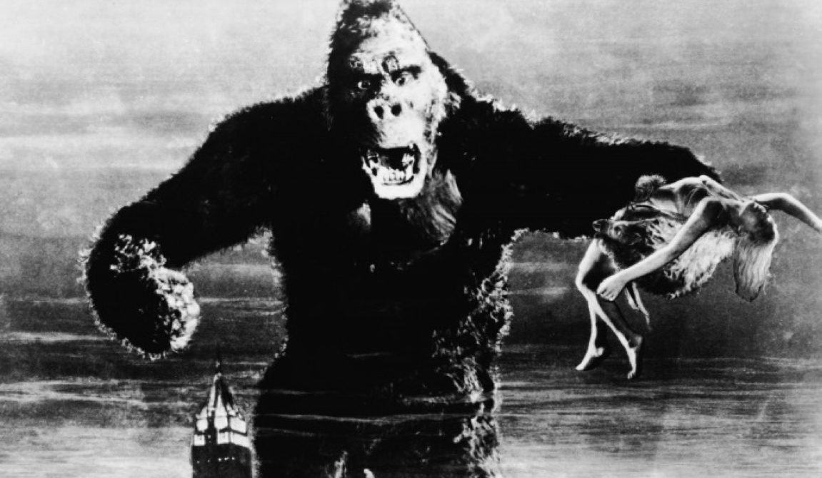 "1933 أول عرض لفيلم كينغ كونغ في نيويورك"