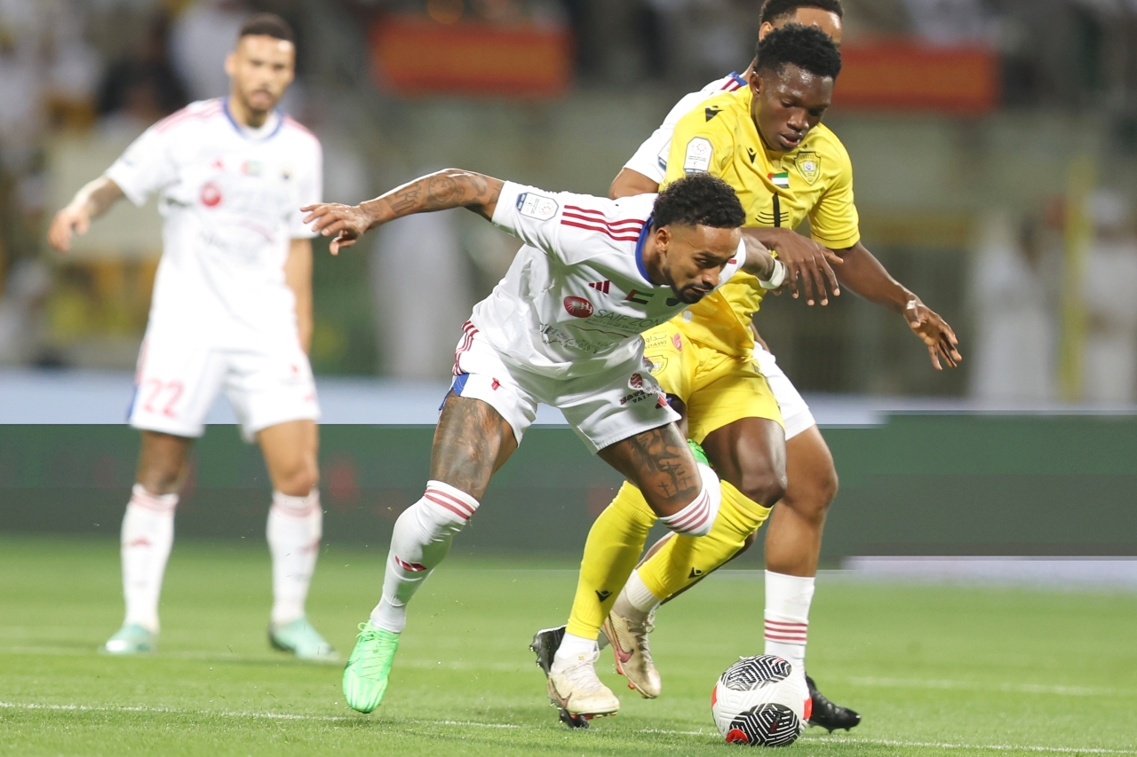 "الوصل تغلب على الشارقة بهدفين | تصوير: سالم خميس"