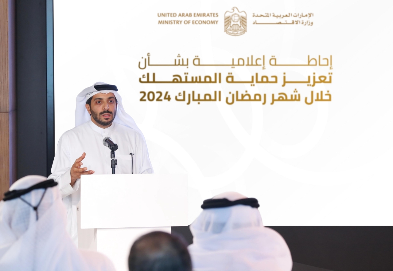 "عبدالله الشامسي متحدثاً خلال الإحاطة - من المصدر"