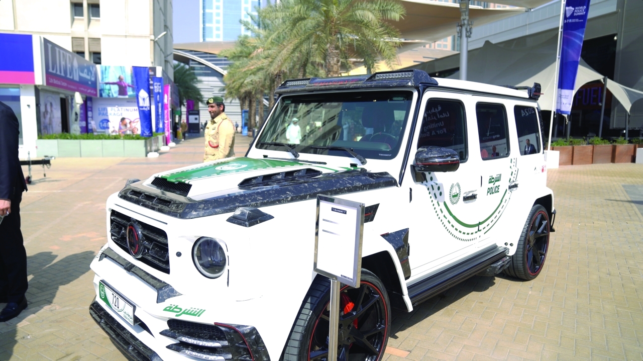 شرطة دبي تضم «G63 منصوري» الرياضية المعدلة إلى دورياتها الفارهة