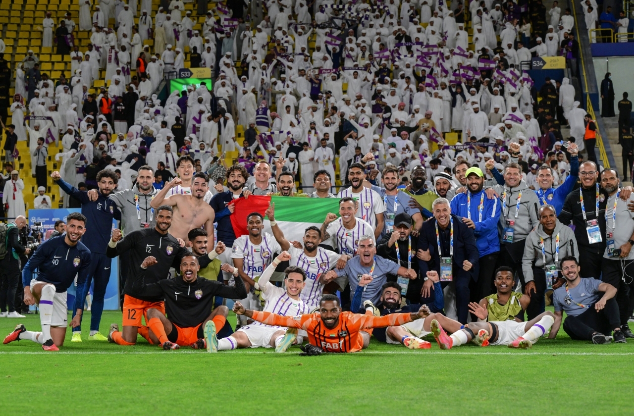 "العين نجح في تخطي النصر السعودي | البيان"