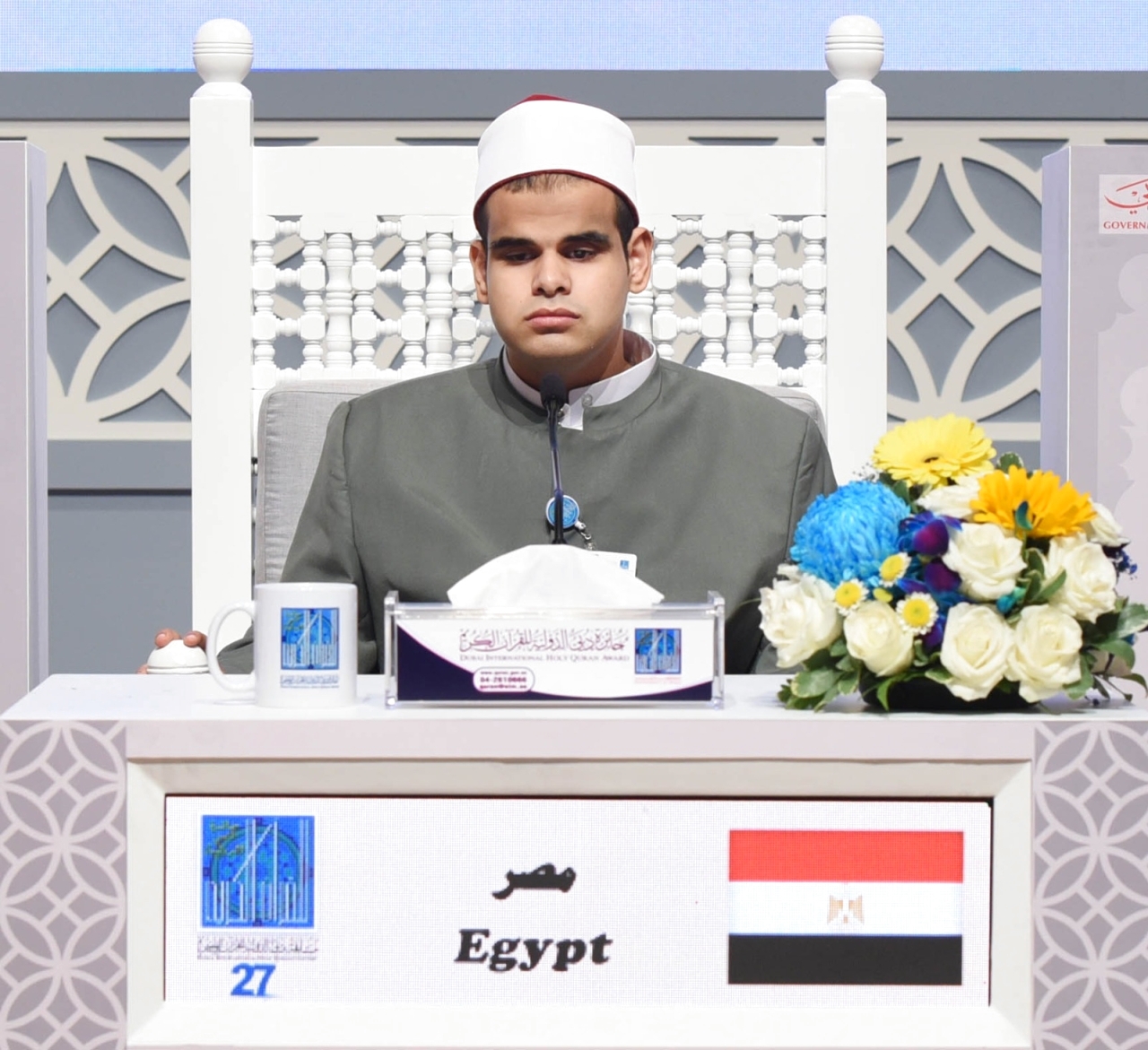 كفيف مصري يتألق خلال ثاني أيام «جائزة دبي للقرآن»