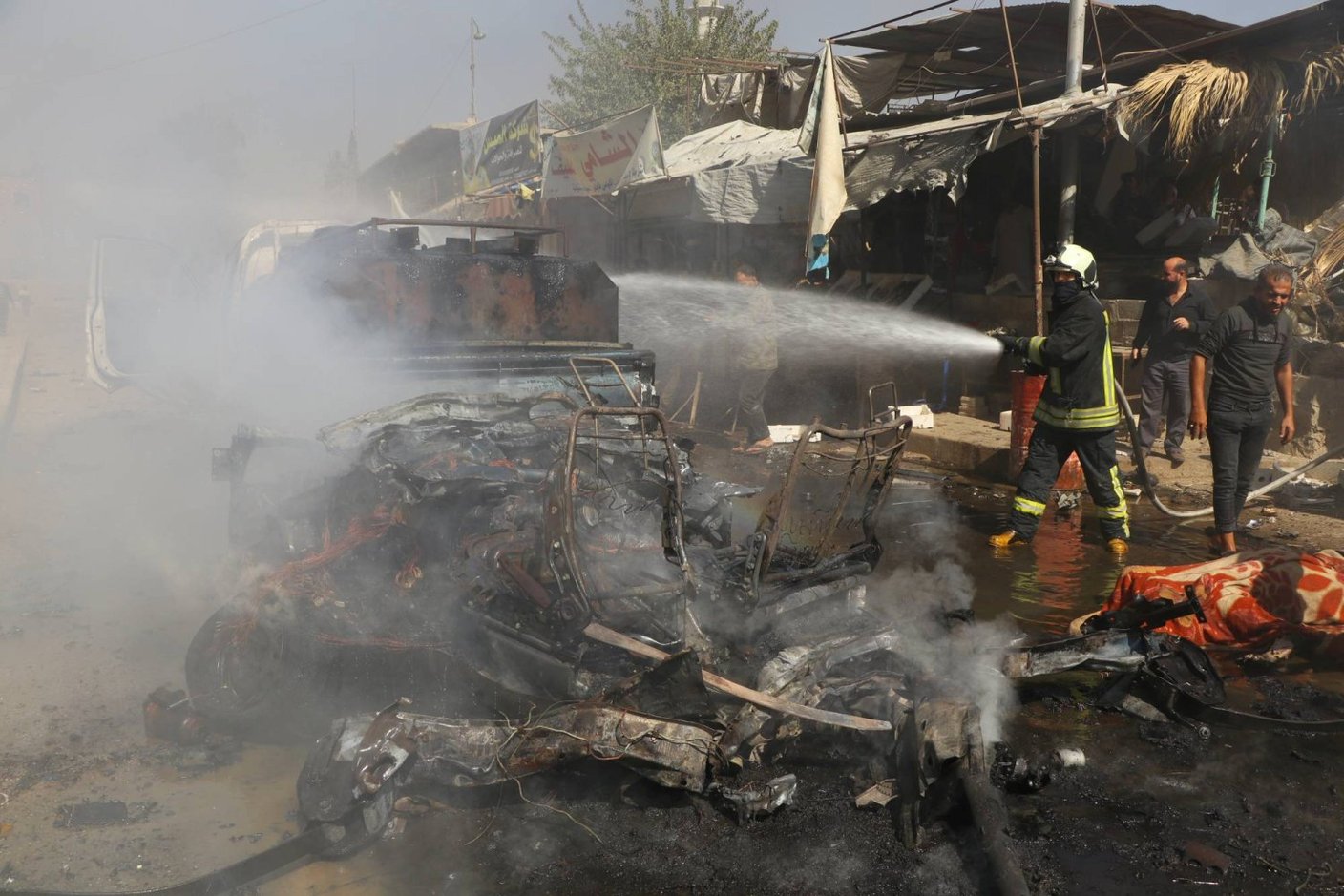 انفجار لغم يودي بحياة 16 مدنياً شمالي سوريا