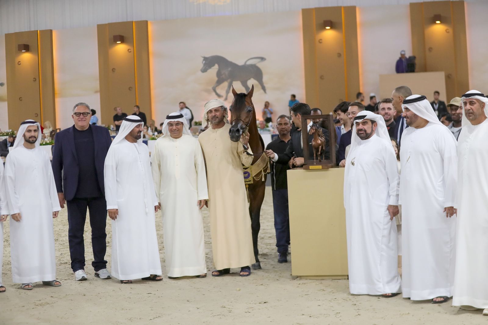 خيول الإمارات تتصدر بطولة دبي الدولية للجواد العربي بـ12 ميدالية ملونة