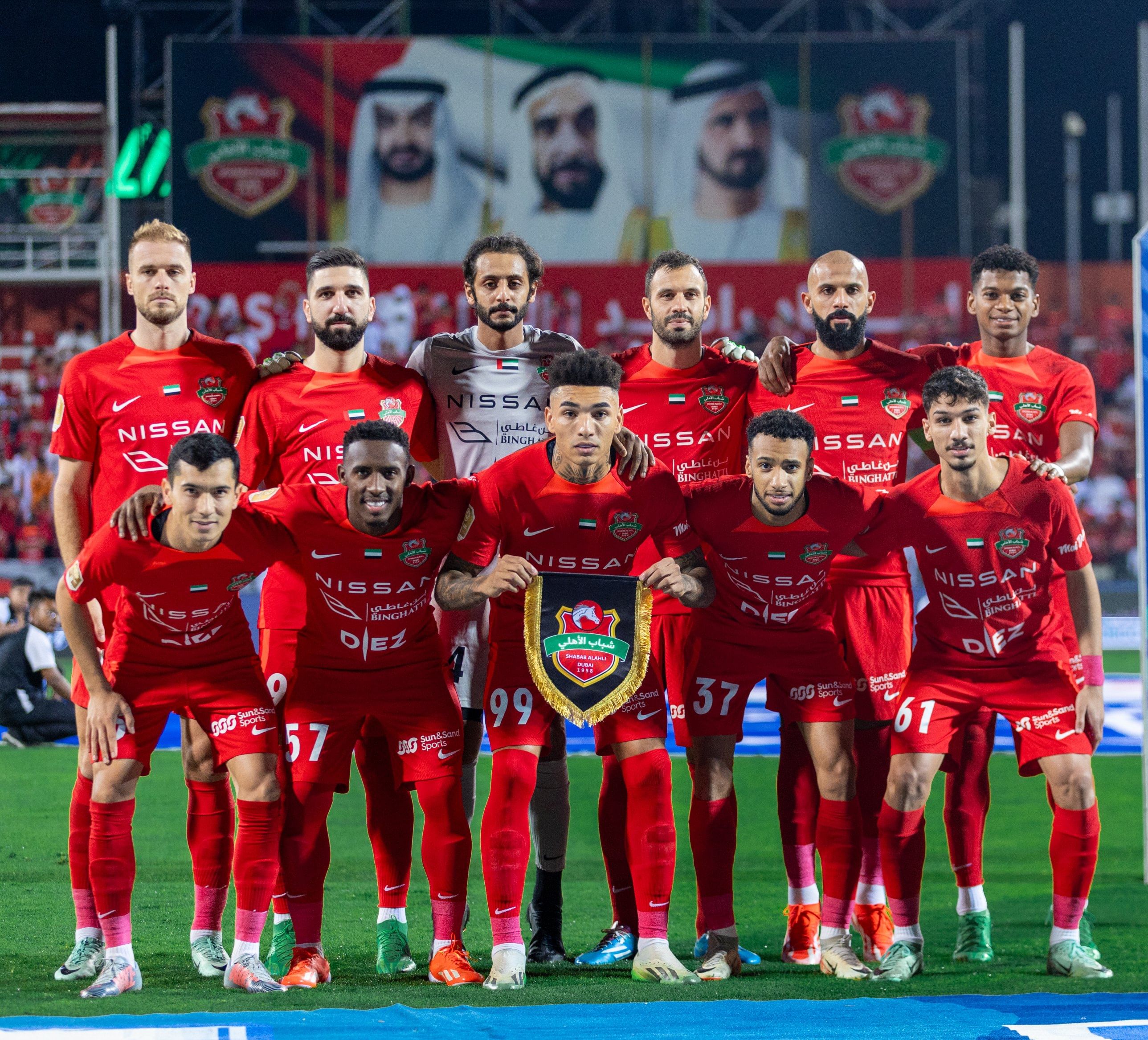 غداً قمة مرتقبة بين شباب الأهلي والدحيل على استاد راشد على درع السوبر الإماراتي القطري