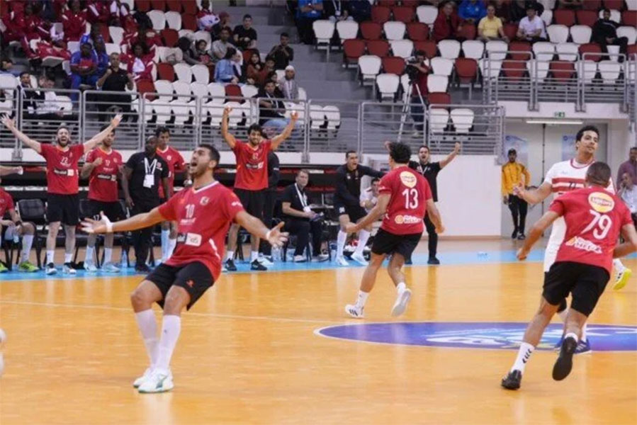 الاهلي يهزم الزمالك ويتوج بلقب السوبر الأفريقي لليد ويتأهل لكأس العالم للأندية