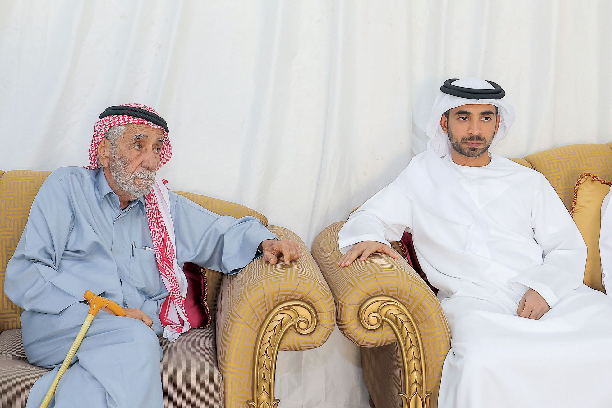 "حمد بن حشر آل مكتوم ومحمد بالعبيدة"