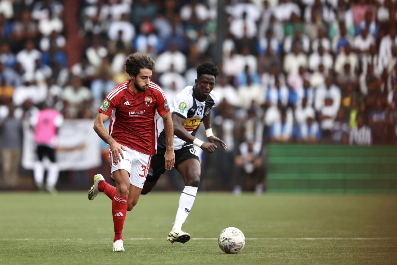 "محمد هاني وهجمة على مرمى مازيمبي - من المصدر"