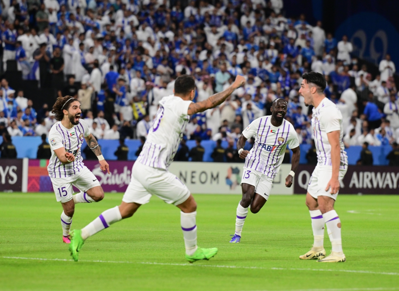 العين إلى نهائي دوري أبطال آسيا على حساب الهلال السعودي