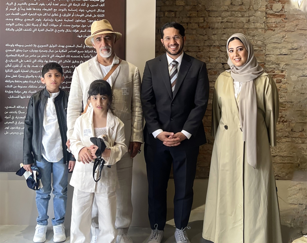 "سعيد بن خرباش وشما الزفين وعبدالله السعدي | من المصدر"
