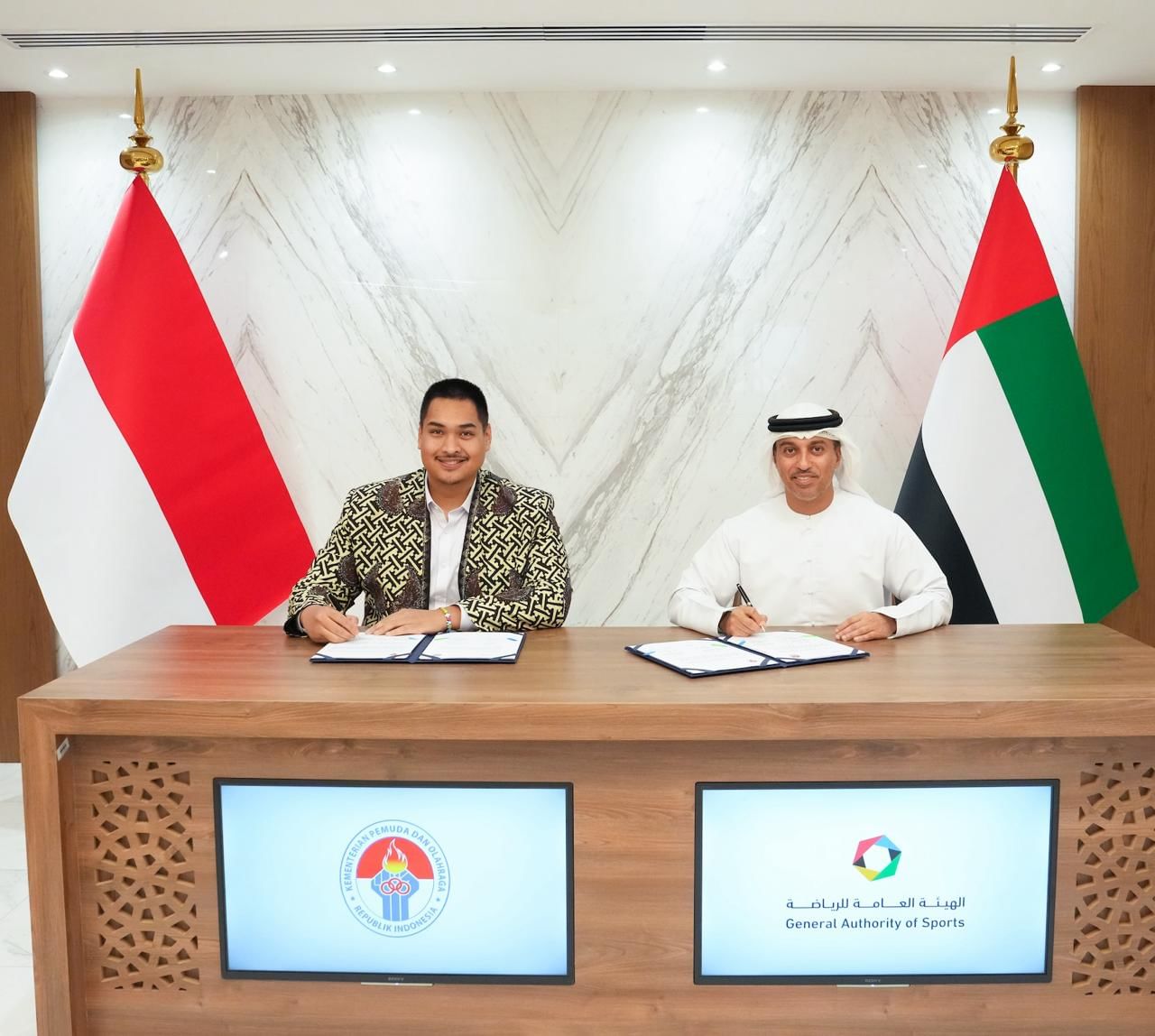تعاون بين الهيئة العامة للرياضة ووزارة الشباب الإندونيسية