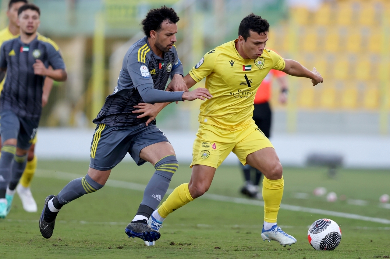 "من مباراة سابقة بين الوصل وكلباء | من المصدر"