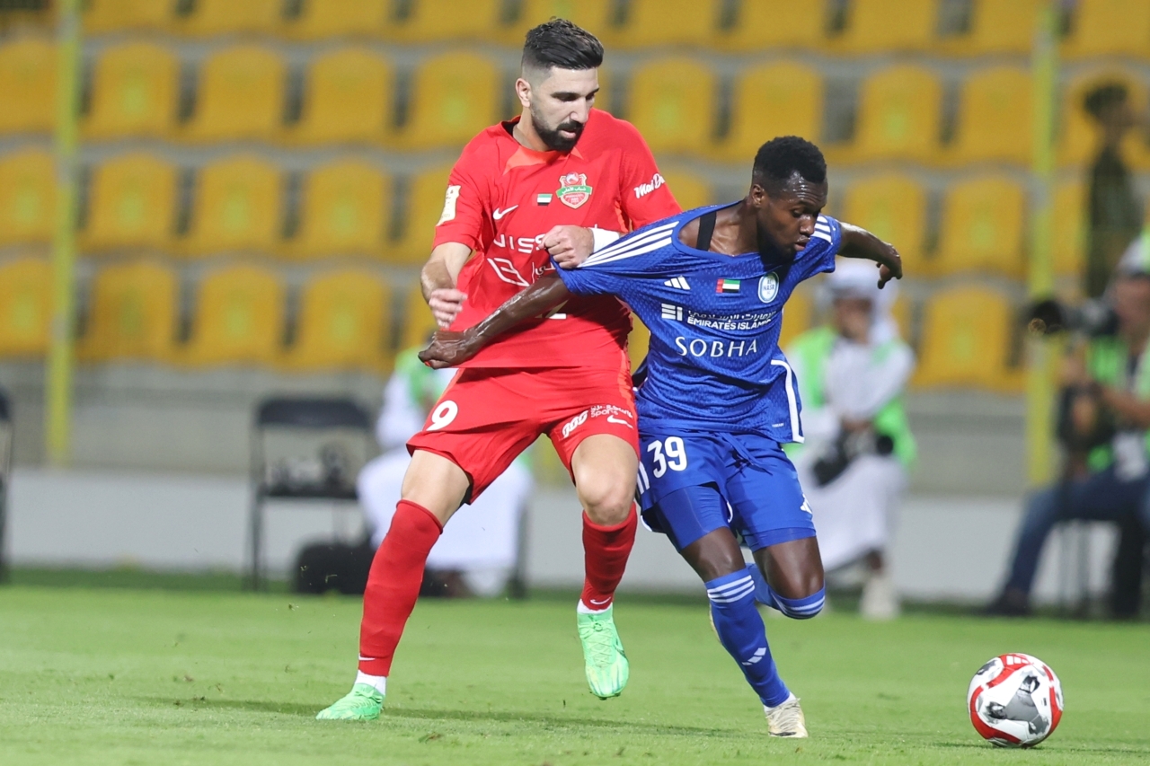 "جانب من لقاء النصر وشباب الأهلي | تصوير: سالم خميس"