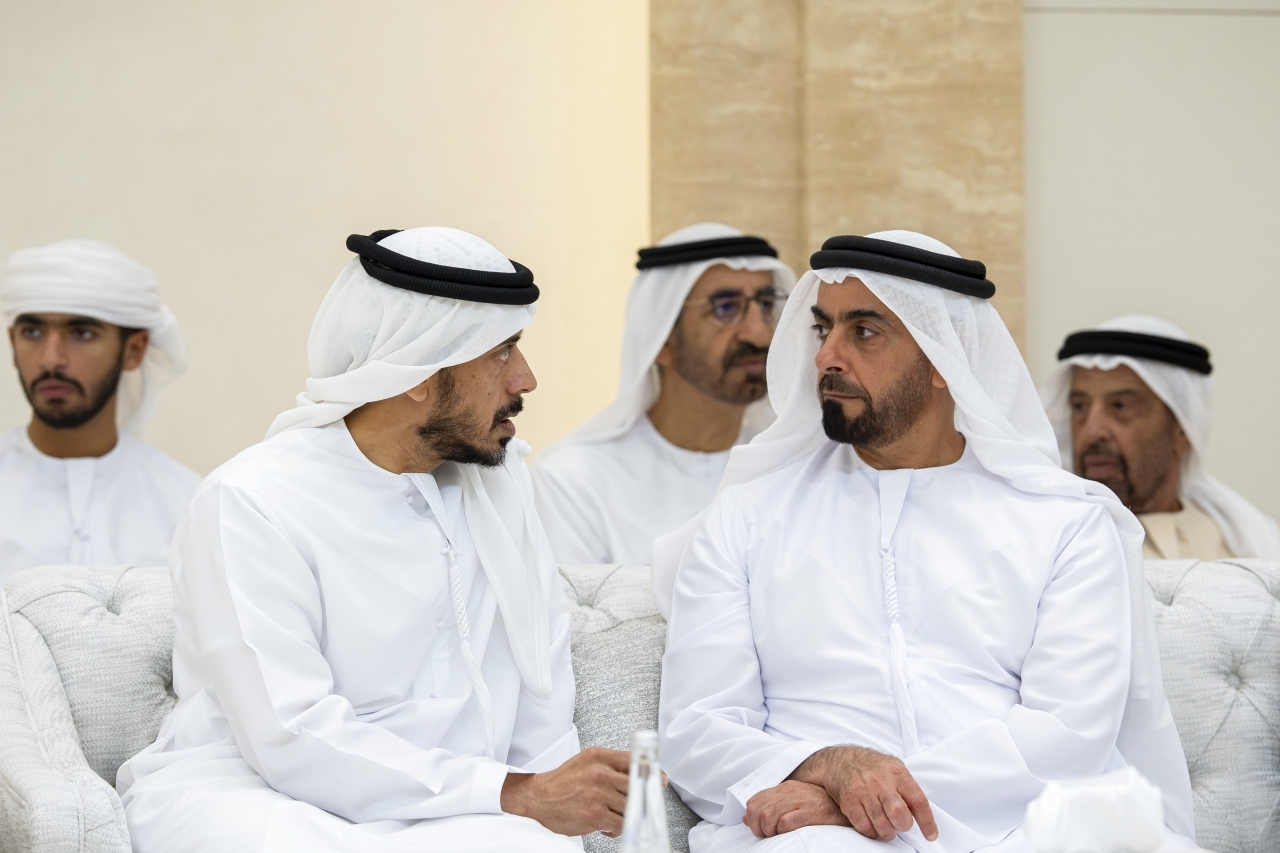 "سيف بن زايد وسلطان بن طحنون"