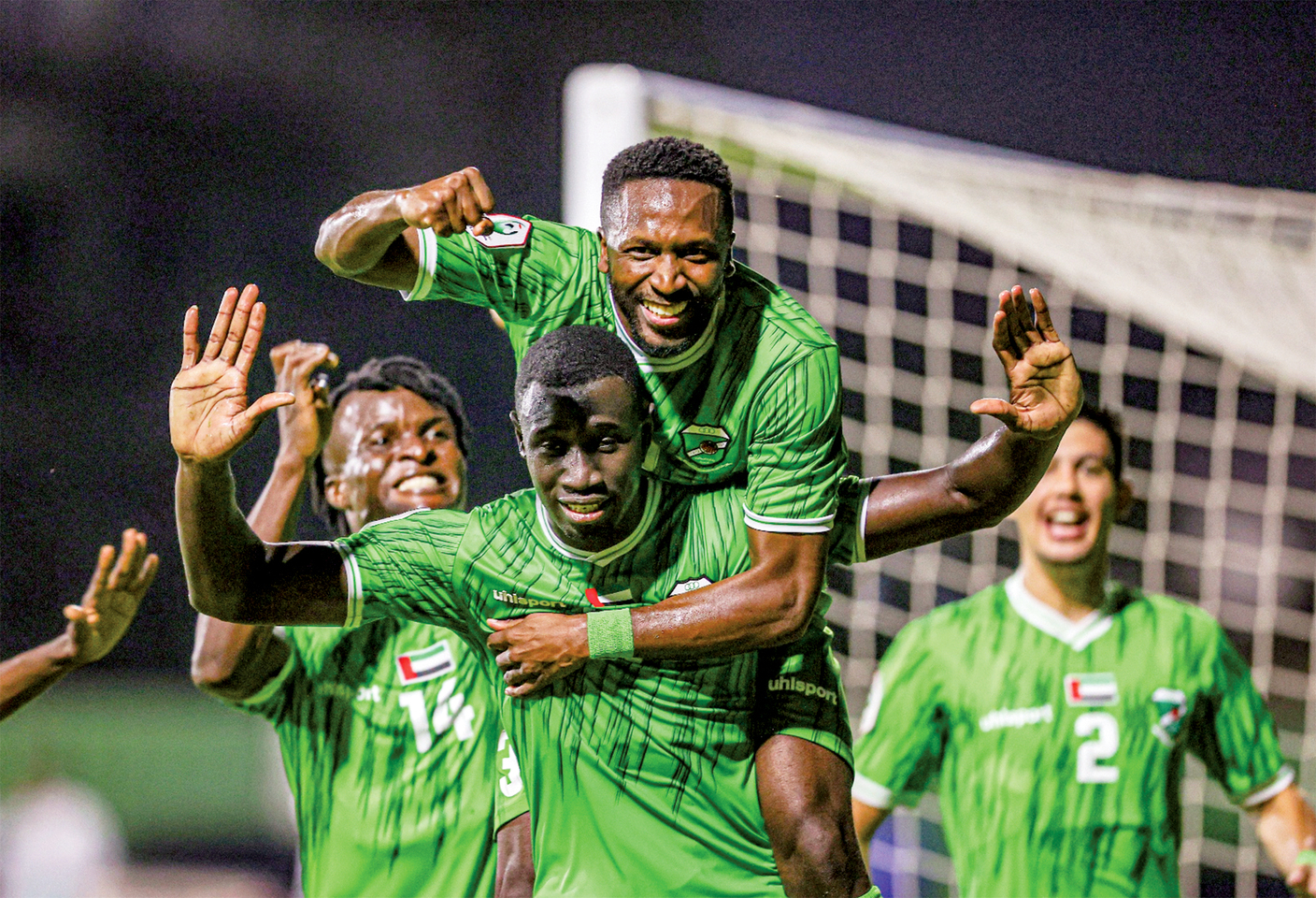 "من احتفالية تأهل العروبة | تصوير : زيشان أحمد"