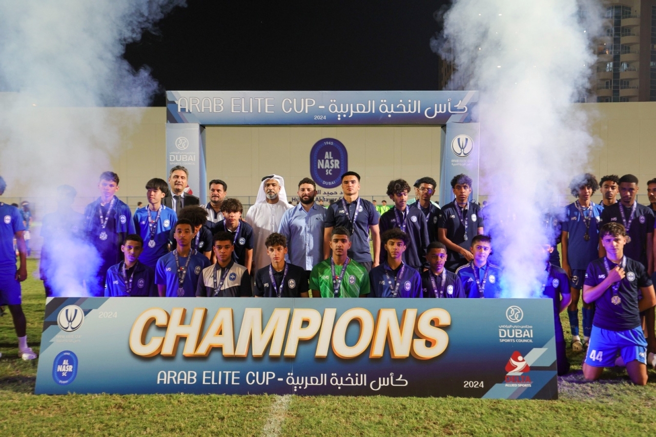 "جانب من مراسم التتويج | البيان"