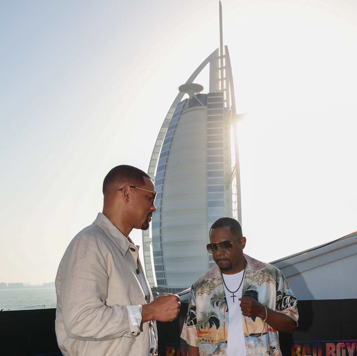 ويل سميث ومارتن لورانس لـ"البيان": نتمنى أن تكون دبي جزءاً من أحداث "Bad Boys"