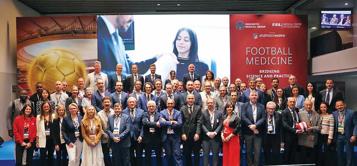 3 خطط علمية إماراتية في مؤتمر مدريد لطب كرة القدم