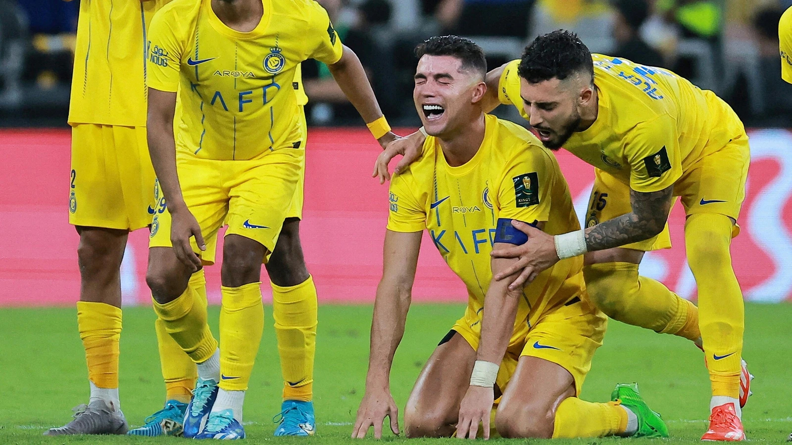 رونالدو يدخل في نوبة بكاء بعد خسارة نهائي كأس الملك (فيديو)