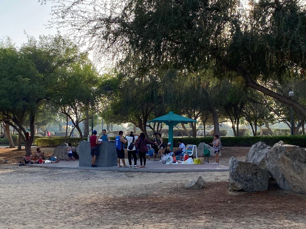 "الحدائق متنفس للعائلات | تصوير: زافير ويلسون"