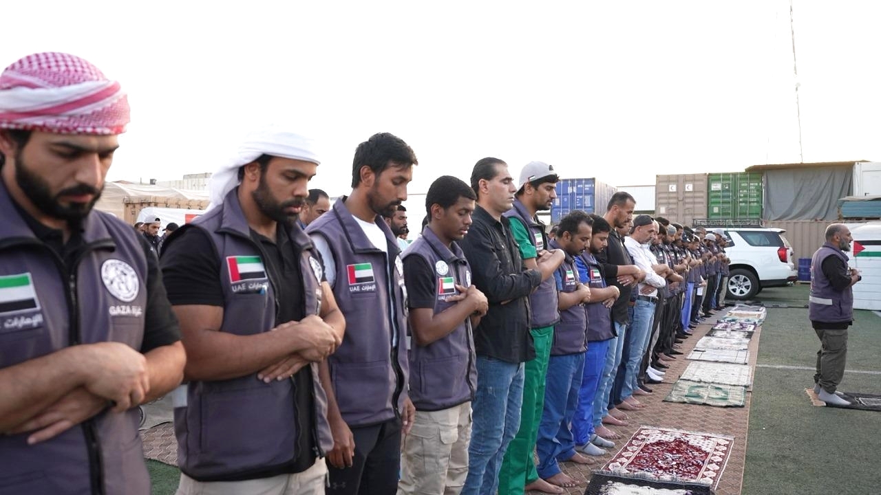 "أثناء الصلاة"