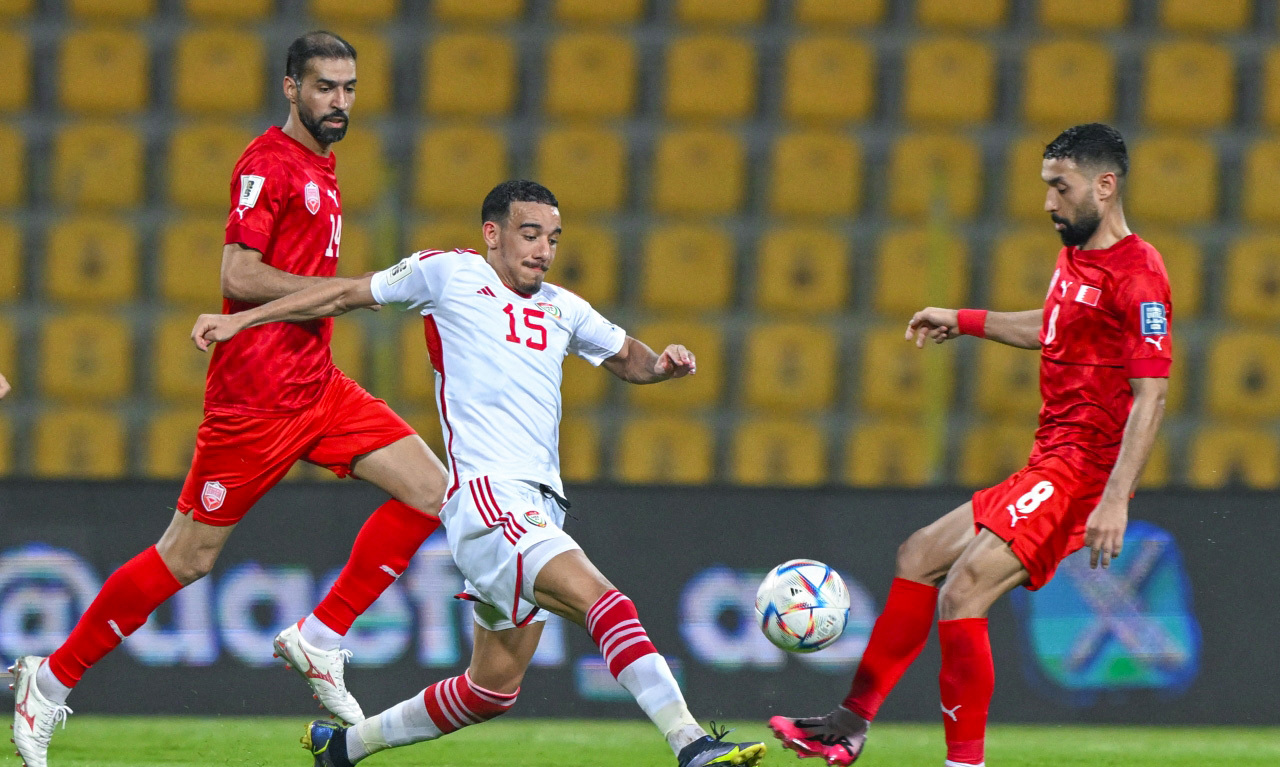 "من لقاء منتخبنا الوطني ومنتخب البحرين | أرشيفية"