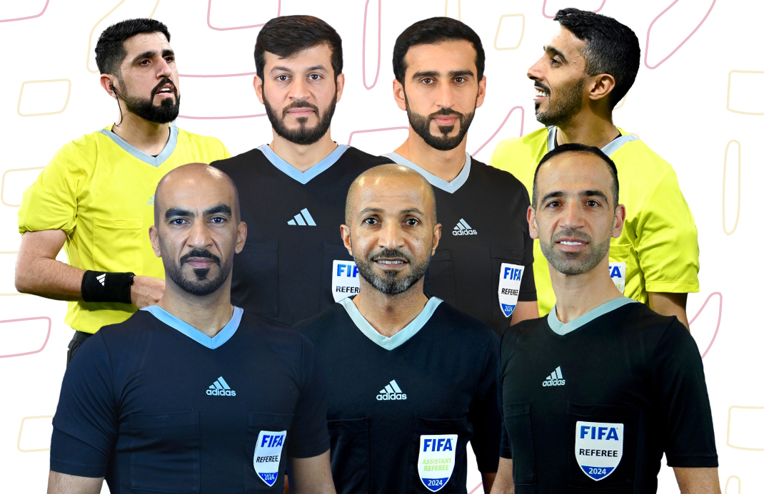 "قضاة الملاعب المشاركين في الفعالية | البيان"