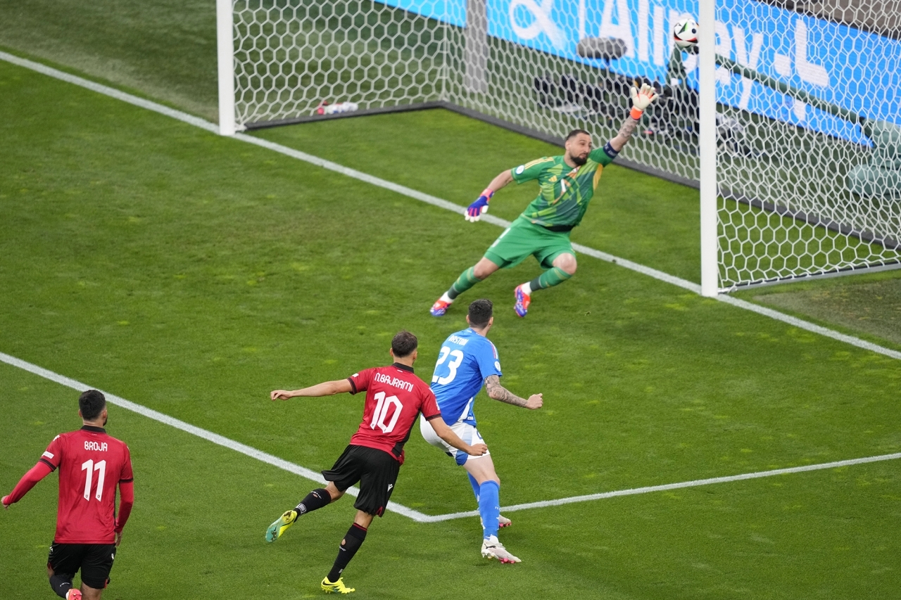 "مباراة ألبانيا وإيطاليا شهدت أسرع أهداف «يورو 2024» | أ ب"