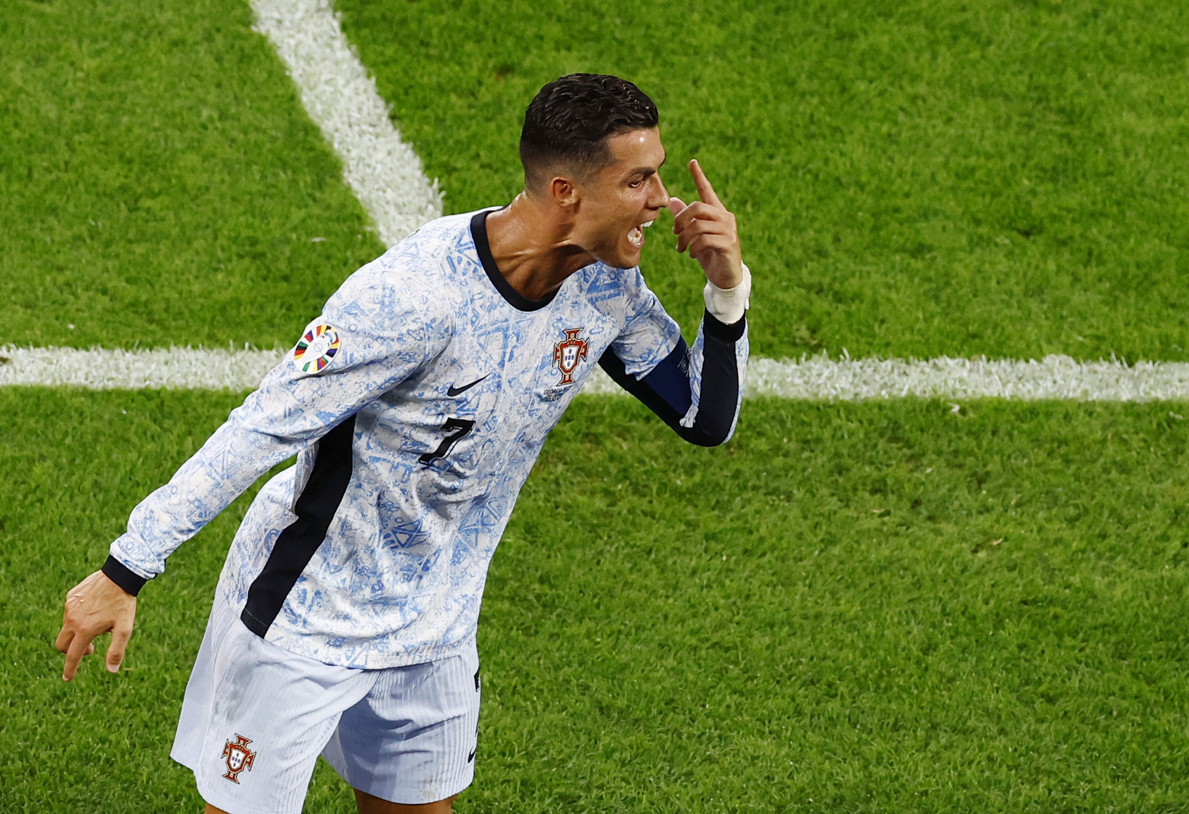 يورو 2024.. منتخب البرتغال بقيادة كريستيانو رونالدو يسقط أمام جورجيا (صور)