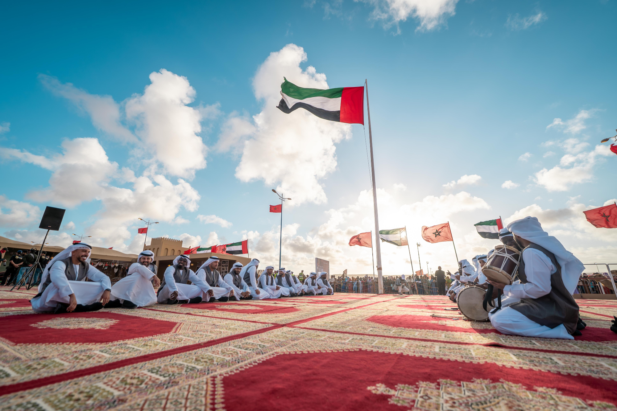 فعاليات إماراتية تراثية مميزة خلال موسم طانطان الثقافي بالمغرب