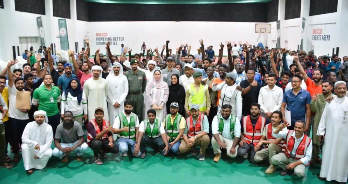 شرطة دبي تنظم فعاليات مجتمعية للعمال