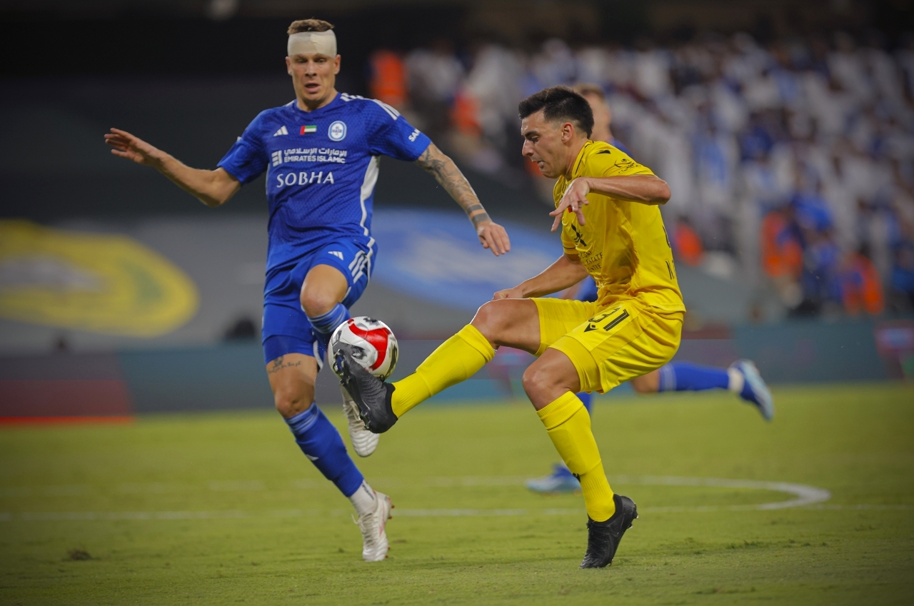 "نهائي كأس رئيس الدولة بين النصر والوصل| تصوير: سيف الكعبي"