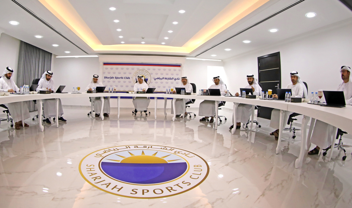 "خالد المدفع يترأس اجتماع مجلس إدارة نادي الشارقة | من المصدر"
