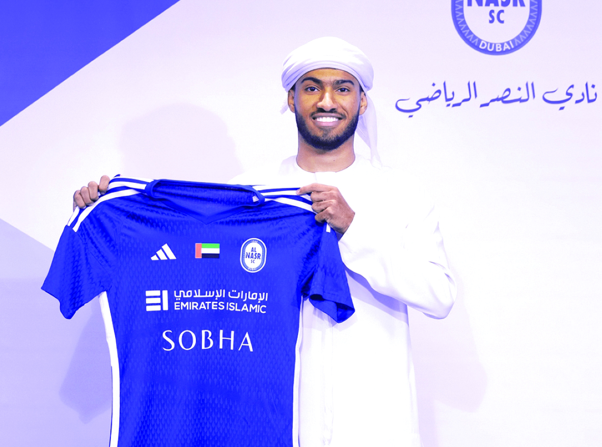 "سالم السومحي لاعب النصر - من المصدر"