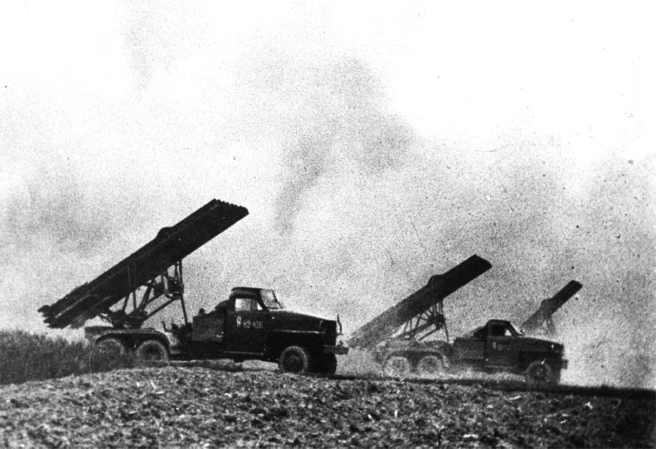 "1941 السوفييت يستخدمون صواريخ «كاتيوشا» للمرة الأولى في الحرب ضد النازية"