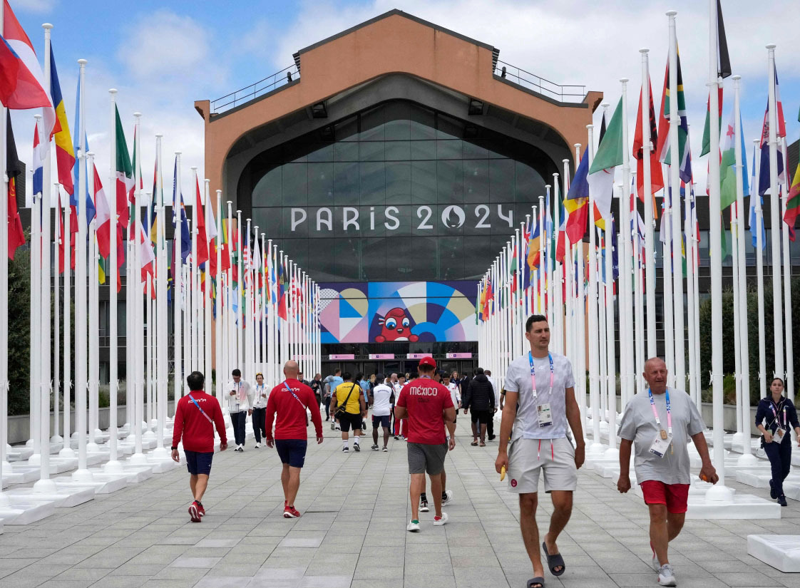 "باريس جاهزة لانطلاقة الألعاب الأولمبية | أ ف ب"