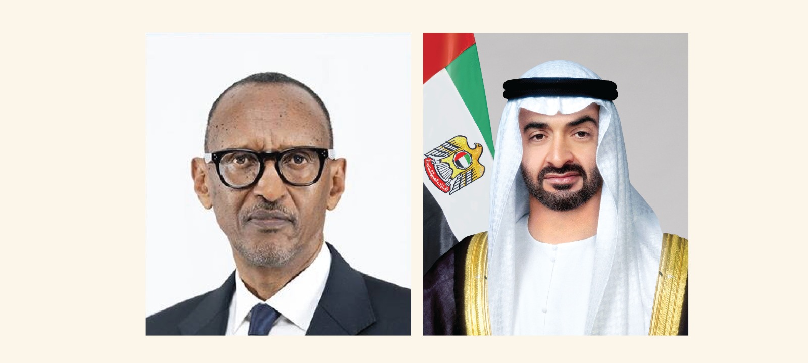 رئيس الدولة: نتطلع إلى مواصلة العمل مع رئيس رواندا لتعزيز التعاون بين البلدين