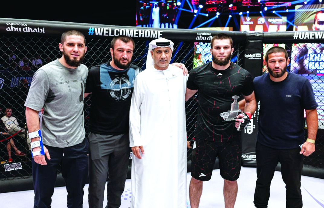 "عبدالمنعم الهاشمي خلال تتويج الأبطال | من المصدر"