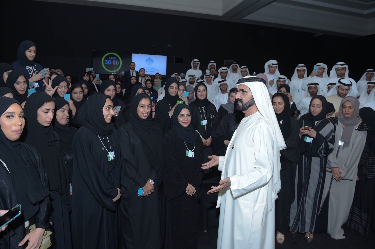 "القيادة مكنت الشباب ليكونوا حملة راية التقدم"