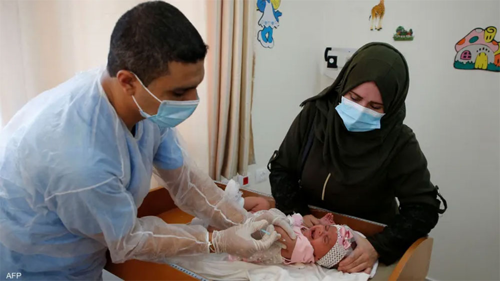 صحة غزة: ننتظر وصول تطعيمات مرض شلل الأطفال