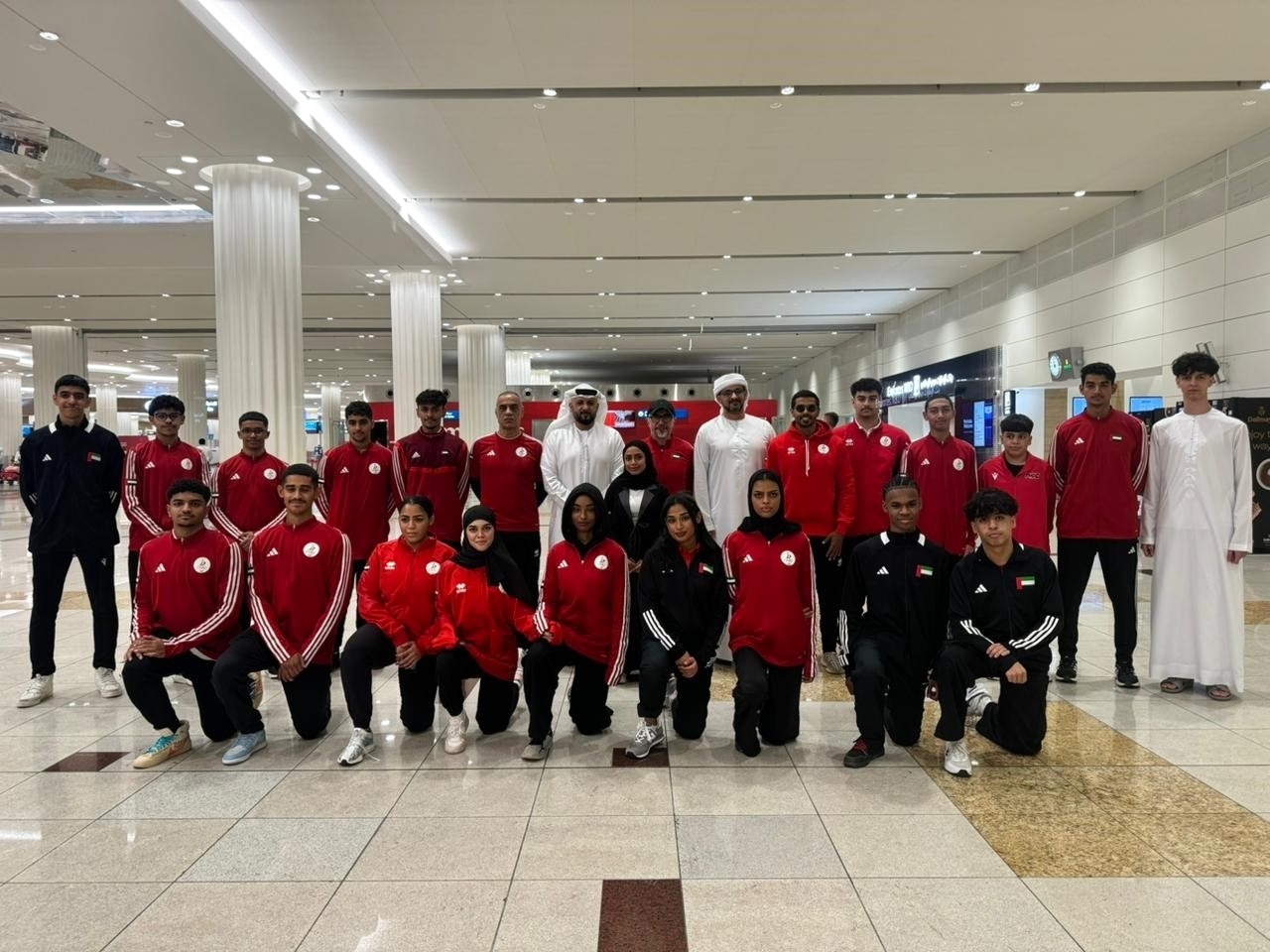 بعثة منتخب الكاراتيه للشباب تغادر إلى الفلبين للمشاركة في بطولة آسيا