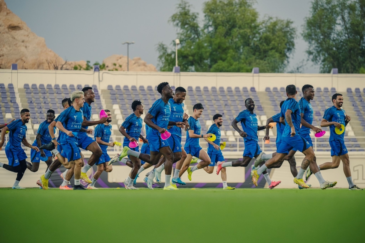 "جانب من تدريبات العين الأخيرة | من المصدر"